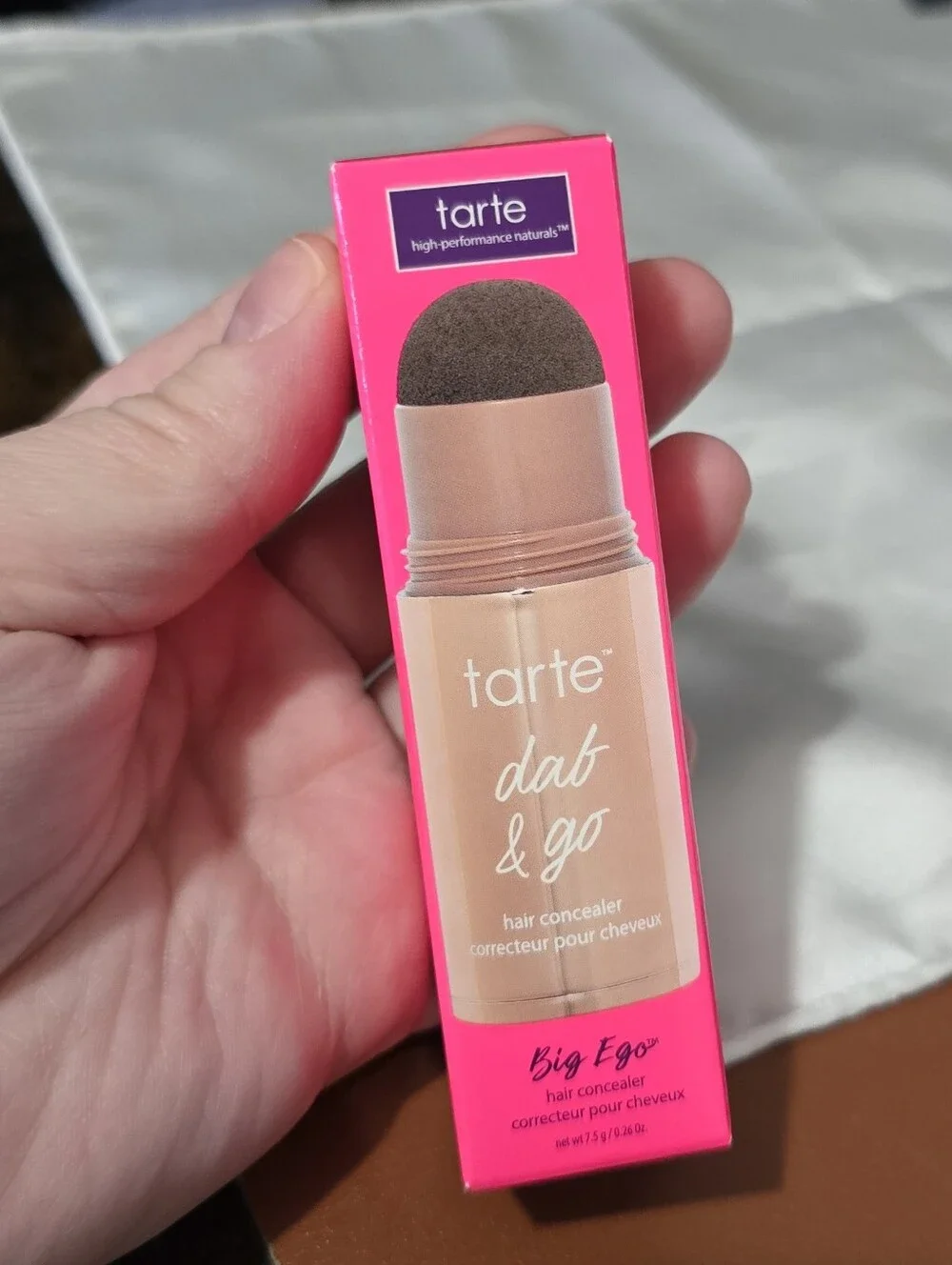MED. BROWN--tarte Dab & Go Hair Concealer Stick